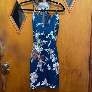 Windsor Florals And Lace Skater Dress